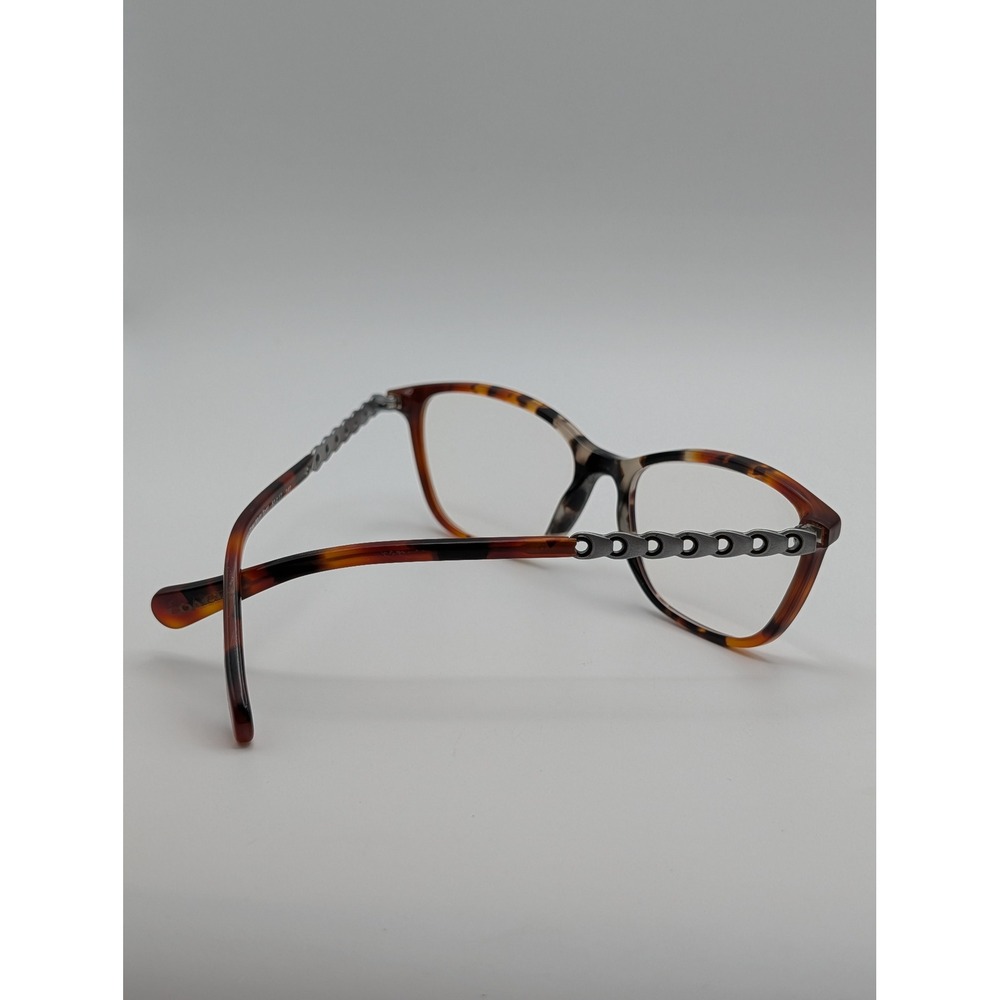 Coach HC 6121 Shea Dark Tortoise Grey Multi Cat Eye Eyeglasses Frames 53-17-140